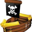 Inflatable Pirate Ship Cooler