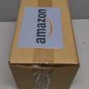 Wellmet White 6"x 6"x10" Lampshade, No Assembly Required, Classic Modern Lamp Shade for Table Lamp, Bedside Lamp, Floor Lamp, Fabric Drum Lampshade, Spider Fitter