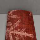 Lahome Christmas Washable Area Rugs, 3x5 Snowflake Entryway Rugs Indoor Non Slip Washable Red Rugs for Bedroom Holiday Decor, Soft Ultra-Thin Carpet for Living Room Kitchen Bathroom(3'x 5',Red)