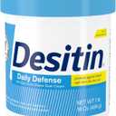 Desitin Daily Defense Baby Diaper Rash Cream with 13% Zinc Oxide, Barrier Cream to Treat, Relieve & Prevent Diaper Rash, Hypoallergenic, Dye-, Phthalate- & Paraben-Free, 16 oz