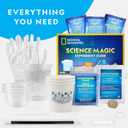 National Geographic Magic Chemistry Set  Science Kit for Kids with 10 Amazing Magic Tricks, STEM Projects and Science Experiments, Science Toys, Great Gift for Boys and Girls 8-12