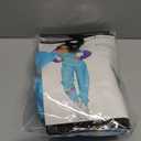 Leg Avenue Women's 2 Pc 80s Track Suit Costume With Jumpsuit, Headband