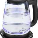 Panana Electric Kettle, Tea Kettle Pot, 1.8L, 1200W, Removable Stainless Steel Inner Lid for Easy Cleaning, Hot Water Kettle Teapot Boiler, Automatic Shut Off, BPA-Free