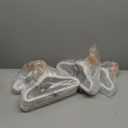 50 Pack Velvet Baby Hangers Non-Slip Clothes Hanger with Swivel Hooks, Space Saving Infant Toddler Closet Organizers, Ultra Thin Durable Child Hangers for Nursery, Kids, Children Wardrobe (11.8inch-50pack, White)