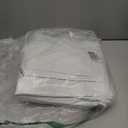 NICETOWN 50% Blackout White Living Room Curtain 108 inches Long - Grommet Thermal Insulated Cold & Heat Blocking Window Treatment Sound Reducing Drape for Bedroom (1 Piece, W52 x L108)