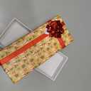 JOYIN 9PCS Presents Gift Card Holder Christmas Card Boxes with Lids, 6.5'' x 2.8'' x 0.8'' Christmas Cash Money Gift Holder Boxes with Bows, Sturdy Gift Wrapping Box for Holiday Birthday Party Favor