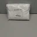 Box Spring Cover Twin/Twin XL Size - Jersey Knit & Stretchy Wrap Around 4 Sides Bed Skirt for Hotel & Home, White