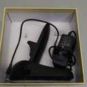 Dome Security Camera, 2.4/5GHz Smart Indoor Baby/Pet Monitoring Cam with Wirless Charger, Motion Detection, Phone APP, Rotate Lens 250Viewing Angle for Home Security (Black)