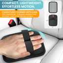 2 x Pet Hair Removal Glove for Cats & Dogs, Electrostatic Fur & Lint Remover for Clothes, Couches, Carpets & Car Seats, Reusable Fur Removal Tool, Upgraded NonSlip Pet Hair Remover, 1-Pack