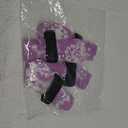 EXPAWLORER Anti Slip Dog Socks to Prevent Licking Paws, Dog Shoes for Hot Pavement, Dog Booties for Small Medium Large Senior Dogs, Traction Control Dog Boots & Paw Protectors for Hardwood Floors (Small (Pair of 2), Tie-dye Purple White)