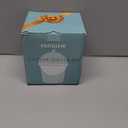 Caviar Server Set with Lid and 2 Pcs Shell Spoons Glass Caviar Dish with Ice Holder Elegant Chiller Serving with Large Capacity for Shrimp Ice Cream Martinis and Cocktails Dishwasher Safety