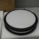 OOWOLF 10 Inch 24W LED Ceiling Lights, 5000K Brightness Adjustable Flush Mount Ceiling Light, Super Bright Matte Black Lighting Lamp Fixture for Bedroom Bathroom Dining, 2-Pack, Daylight White