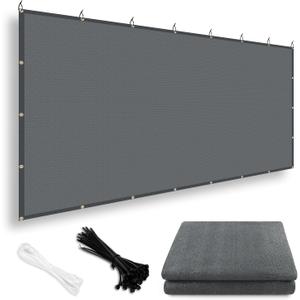 LOVE STORY 10x12FT Shade Cloth with Grommets Pergola Shade Cover 95% UV Protection Shade Panel Fabric Shade Tarp for Patio Outdoor Deck, Dark Grey LOVE STORY 10x12FT Shade Cloth with Grommets Pergola Shade Cover 95% UV Protection Shade Panel Fabric Shade Tarp for Patio Outdoor Deck, Dark Grey