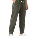 PATPAT Boys Sweatpants Joggers Lightweight Athletic Pants Green 5-6Y (Black, XS)