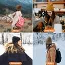 NPQQUAN Beanie for Men Women Winter Hats for Mens Beanie Cuffed Knit Beanies Skull Cap (White(with Satin Lined))