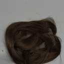 Hair Toppers for Women Real Human Hair, Realistic Biological Scalp Toppers HairPieces for Women with Thinning Hair Middle Part Clip in Bangs Big Base 360 3D Cover (Medium Brown, 16 Inch)