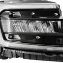 NL1Z13008B NL1B13E014BP Right Passenger Side Full LED Headlight Assembly W/DRL Chrome Fit for FORD EXPEDITION 2022-2024 Replace# NL1Z-13008-B NL1B-13E014-BP