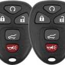 Vurkcy Key Fob Replacement for 07-14 Chevy Suburban Tahoe/ 09-17 Traverse/ 07-14 GMC Yukon/ 08-17 Acadia Buick Enclave/ 07-13 Escalade Car Keyless Entry Remote Control,OUC60270 OUC60221,2Pcs