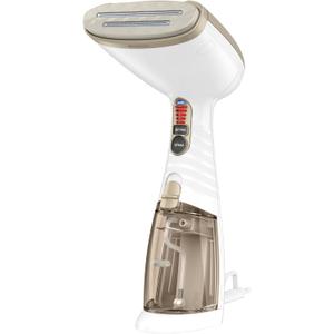Conair Handheld Garment Steamer for Clothes, Turbo ExtremeSteam 1875W Fabric Steamer, Portable Handheld Design, Strong Penetrating Steam, White/Champagne