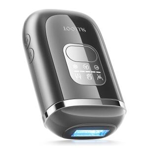 IPL Laser Hair Removal for Women, Dual Pulses 78W Powerful 22J, 39F Sapphire Ice-Cooling, Painless, Permanent Epilator Mini Hair Removal Device at Home for Bikini, Face, Legs, Armpits, Travel, Corded