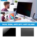 FILMEXT [2 Pack] 24 Inch Computer Privacy Screen, 16:9 Aspect Ratio