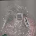 20 Feet Rubber Weather Stripping Door Seal Strip, Self-Adhesive Backing D-Shape Door Weather Stripping for Door Frame Insulation, Easy Cut to Size(Transparent)