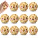 Thenshop 30 Pcs Passover Matzah Stress Ball Slow Rising Stress Ball Stretchy Fidget Toys for Anxiety Relief for Seder Decor Jewish Passover Party Favors Jewish Seder Meal Decorations
