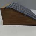 Dog Ramp for Stairs, Non-Slip Dog Stairs, Low-Angled Pet Ramps for Small Dogs and Cats, Medium Dogs, Step and Stair Assist for Injured and Older Pet, Walnut, Pack of 4 