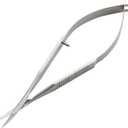 Professional Cuticle Scissors Curved,4.5"" Sharp Stainless Steel Cuticle Trimmer Cutter, Small Beauty Scissors For Trimmer Eyebrows, Eyelashes, Nose Hair Scissors Trimmer, Embroidery Sewing Scissor