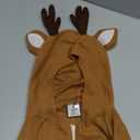 EraSpooky Christmas Reindeer Adult Costume Unisex Deer Animal Onesie Party Jumpsuit (Large)