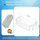 WR71X38318 Refrigerator Door Shelf for Ge Refrigerator Door Shelf Bin WR71X24428 4975917 AP7175677 EAP16619590 PS16619590 Door Bin by Cenipar