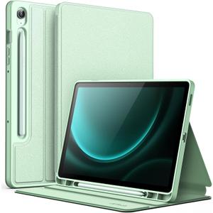 JETech Case for Samsung Galaxy Tab S10 Lite / S10 FE / S9 FE 10.9-Inch with S Pen Holder, Slim Folio Stand Protective Tablet Cover, Multi-Angle Viewing (Mint)