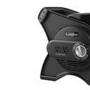 Lasko Oscillating Tower Fan with Remote Control and Pivoting Utility Blower Fan with Accessory Outlets, 3 Speeds