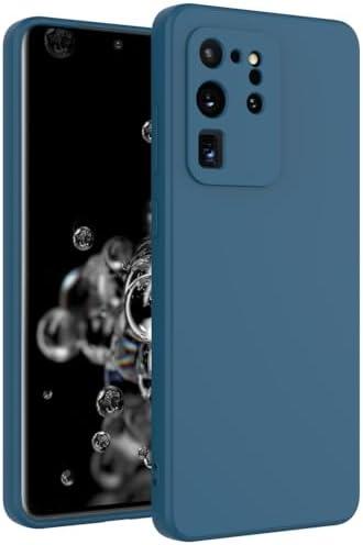 Pack of 2 WOGROO for Samsung Galaxy S20 Ultra Case Dark Blue, Scratch Resistant with Soft Touch, Slim Thin Phone Cover for Samsung Galaxy S20 Ultra