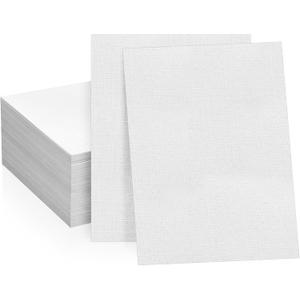 100 Sheets Linen Textured Cardstock Paper, 8 1/2" x 11" Blank White Printer Paper for Invitation Cards Making Office Printing Crafting Scrapbook DIY Projects, 92 lb Cover 100 Sheets Linen Textured Cardstock Paper, 8 1/2" x 11" Blank White Printer Paper for Invitation Cards Making Office Printing Crafting Scrapbook DIY Projects, 92 lb Cover
