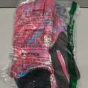 Geyoga 2 Pairs Kids Ski Gloves Waterproof Winter Mittens Warm Gloves Snow Mittens for Children (10 - 15 Years, Black and Rose Red)