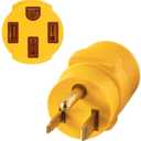 NEMA 6-50P to 14-50R EV Tesla Charger Adapter, 240V 50A 3-Prong to 4-Prong Connector for Tesla Model 3 S X Y, Welder Welding Dryer EV Charger Power Cord Adapter Adaptor Connector