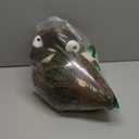 Cat Beds for Indoor Cats - Cat Bed Cave with Removable Washable Cushioned Pillow, Soft Plush Premium Cotton No Deformation Pet Bed, Lively Pufferfish cat House Design, Brown, Multiple Sizes (L 16.5'')