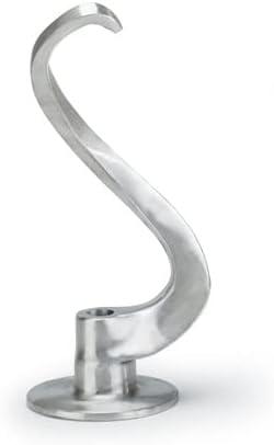 Commercial Spiral Dough Hook for 30 Quart Mixing Bowls, Hobart Equivalent Accessory Fits Select Hobart Mixers