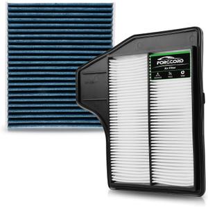 Cabin Air Filter and Engine Air Filter Fit for Nissan Altima 2.5L 2013 2014 2015 2016 2017 2018 Activated Carbon Cabin Filter Replacement CF11776 CA11450 Car Accessories