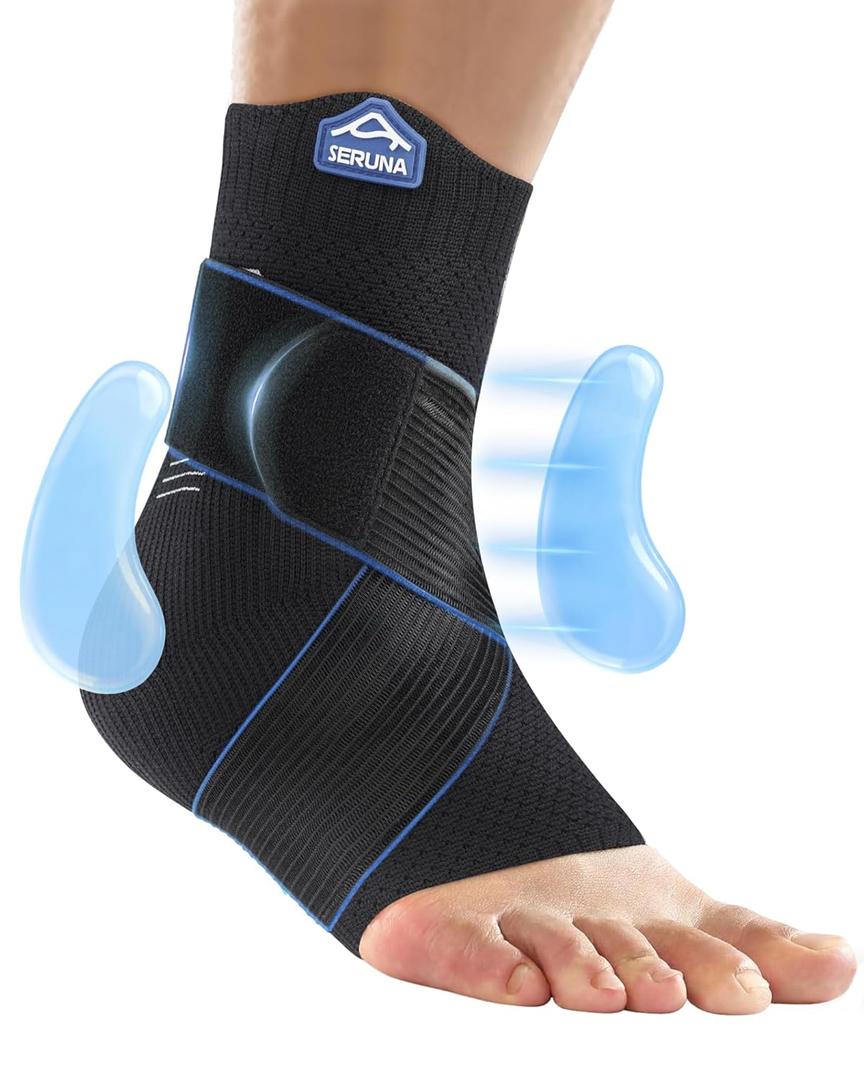 Ankle Brace with Gel Pad 3D Knit-Ankle Compression Sleeve