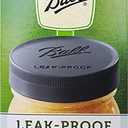 Ball Mason Jar Leak-Proof Lids, Regular Mouth, 6-Count
