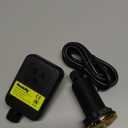 Garbage Disposal Air Switch Kit Sink Top Waste Disposal Long Stainless Steel Golden Polished On/Off Air Button Food and Waste Disposals Part by Etoolcity, UL Listed LF40-C063