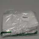 100 Pcs Zipper Plastic Pouches Drink Bags,Heavy Duty Hand-Held Translucent frosted Reclosable Stand-up Bag 2.4" Bottom Gusset with 100pcs Straws & Funnel Included (clear)