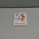 2 Pack Wired Earbuds with Microphone, In-Ear Headphones Wired with Noise Blocking &Volume Control, Premium Sound& Lightweight Corded Earphones for Laptops, Tablets, MP3 & Most 3.5mm Interface Devices