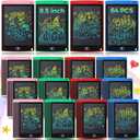Zhehao 64 Pieces LCD Writing Tablet Doodle Board for Kids Bulk, 8.5 Inch Reusable Erasable Drawing Pad Learning Educational Toy Birthday Party Favor Christmas Party Gift for Boys Girls(Colorful)