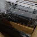 Backyard Discovery Sweetwater White Cedar Wooden Kids Playhouse Cottage with Play Kitchen, Snack Bar, Half Door, Toy Phone, Windows, Flowerpot Holders, Working Doorbell for Outdoor Imaginative Play