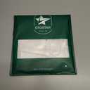 OTOSTAR Set of 2 Ghost Pillow Covers Halloween Throw Pillow Covers for Sofa Couch Bed Living Room Soft Plush Short Wool Velvet Farmhouse Throw Pillow Covers for Thanksgiving Pure White 14x14 Inch