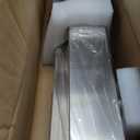 Pool Fountain Stainless Steel Waterfall with LED Lights - 23.6" LED Strip Remote Control with 18 Colors, Smooth Water Flow & Cascade Blade, Easy Installation for Outdoor, Garden, Patio & Ponds