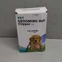 Pilarmuture Dog Grooming Clippers - Low Noise Rechargeable Electric Cat Shaver Shears for All Pets, Dog Trimmer with 4 Guard Combs